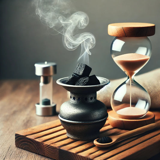 Combien de temps faut-il brûler du charbon de bois pour le bakhoor ?