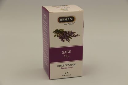 Huile de sauge (30ml) | Hemani